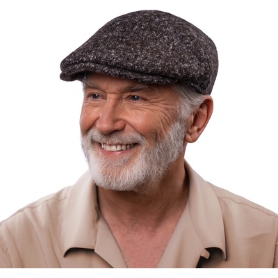 Fiebig Headwear since 1903 vlněná zimní hnědá