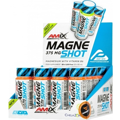 Amix MagneShot Forte červený pomeranč 20 x 60 ml