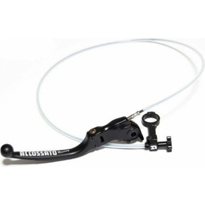 ACCOSSATO Brake lever folding ACCOSSATO RA002 with integrated remote adjuster for original brake master cylinders čierna