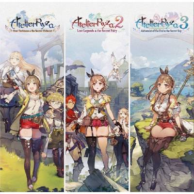Various Artists - Atelier Ryza Trilogy (Lemon/Red/Light Blue Coloured) (3 LP) (4059251718529)