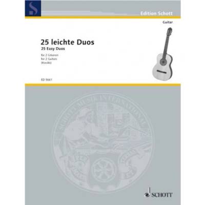 25 easy Duets 25 jednoduchých duetu pre 2 gitary