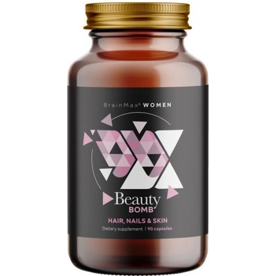 BrainMax Women Beauty Bomb vlasy, nehty, pleť, 90 rostlinných kapslí