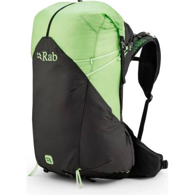 Rab Дамска туристическа раница Rab Women's Syclon XP 38ND Walking backpack - Black / Dark Fig Green (504-1029-0111)