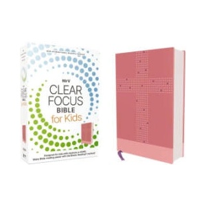 Nirv, Clear Focus Bible for Kids, Leathersoft, Pink | Zondervan (ISBN: 9780310467595)