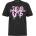 Palm angels Тениска PALM ANGELS Men's Miami Spray T-Shirt - Black Fuchsia