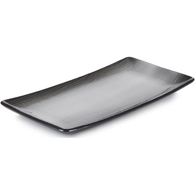 Revol Swell talíř Black Sand 30,2 × 15,3 × 2,4 cm