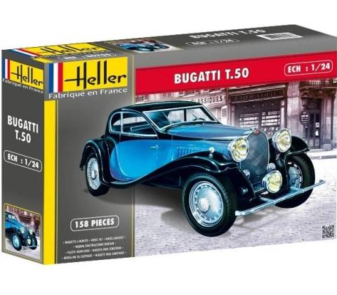 Heller Bugatti T.50 1:24