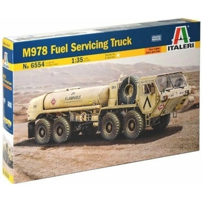 Italeri: Model cisternového nákladného auta na palivo mierka 1:35