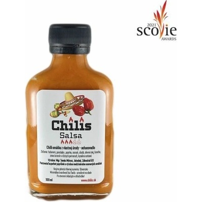 Chilis Salsa omáčka z habanero chilli na mexický štýl 100 ml