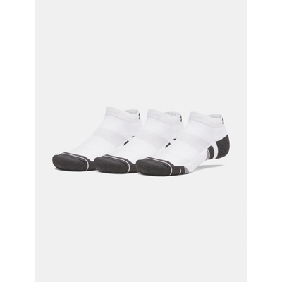 Under Armour New UA Perf Tech 3pk Low biela