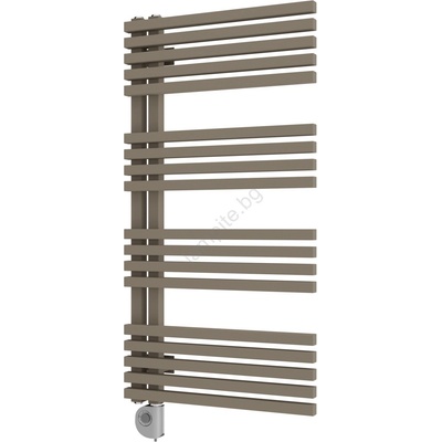Vertaduro - Радиатор за баня с термостат MICHELLE 600W 97x50 см таупе (VR0071)