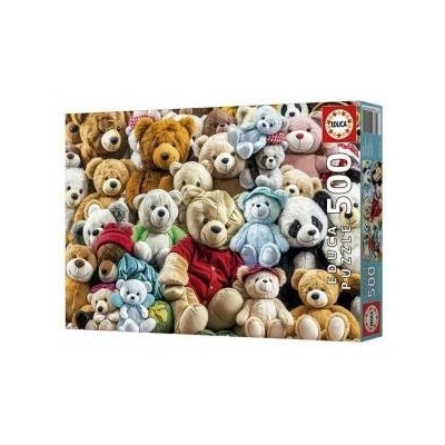 Educa Пъзел Educa Teddy Bears 500 Части