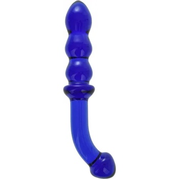 Image 1 of Mokko Стъклено дилдо "glass romance blue" 18 см