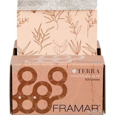 FRAMAR Terra alu-fólie se speciálním povrchem 500 listů šířka 13 cm x délka 28 cm