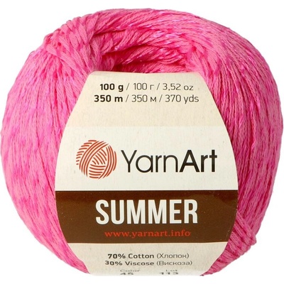YarnArt Summer 45 fuksiová