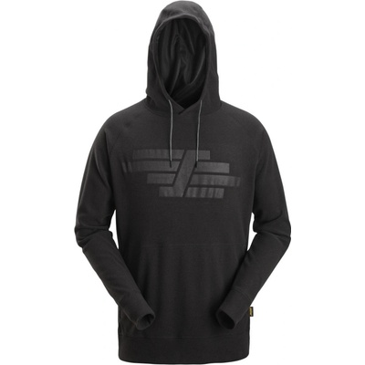 Snickers Workwear mikina AllroundWork Polartec s kapucí černá