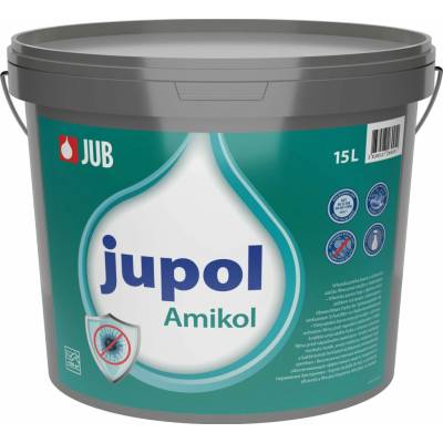 JUB JUPOL Amikol - farba odolná proti mikróbom Biely,15L