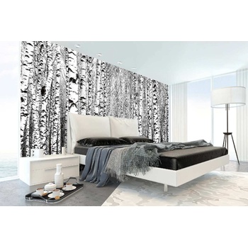 DIMEX ART s. r. o Самозалепваща се флизелинова фототапета пролетни стволове 375 x 250 см