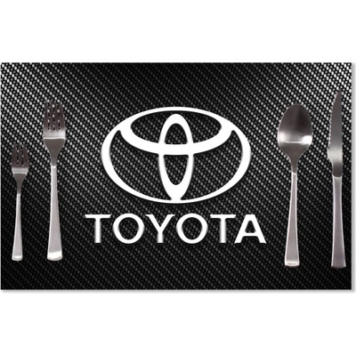 Sablio Prestieranie Toyota Carbon 40x30cm