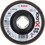 Bosch X-LOCK Шлифовъчни дискове BfM Ø 115 мм, G 40, X571, ъглово изпълнение, пластмаса 2608621763 (2608621763)