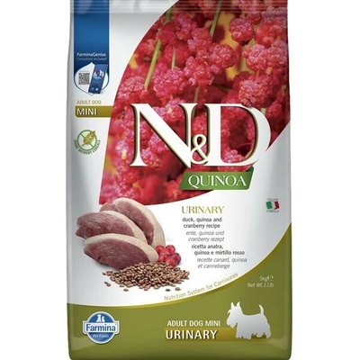 N&D Quinoa Dog Adult Mini Urinary Duck & Cranberry 5 kg
