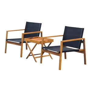 Garden Point Дървен комплект за тераса за 2 души Gaia Garden Point (GAP1485)