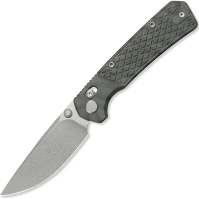 GEO Knife Blaze SW M390 Blade Tiger Stripe Pattern Flamed Ti