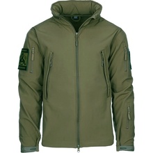 Bunda 101INC tactical softshell zelená