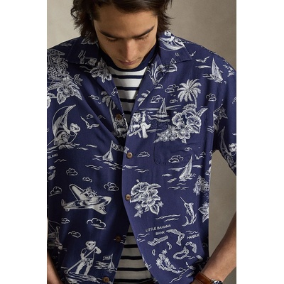 Ralph Lauren риза мъжка с вискоза (710B14282)