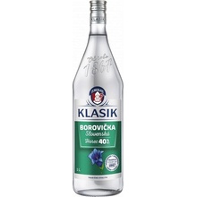 Klasik Borovička horec 40% 1 l (čistá fľaša)
