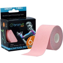 BronVit Sport Kinesio Tape classic tejpovací páska světle růžová 5 cm x 6 m