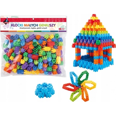 ASKATO Stavebnicové kostky 102184 175 ks