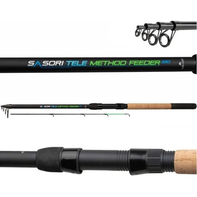 Mikado Sasori Tele Method Feeder 3,3m 0-80g 5+2 díly