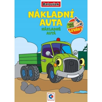 Omalovánka A5 Nákladné autá