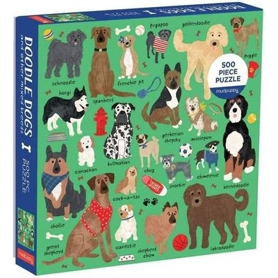 Mudpuppy Doodle Dog and Other Mixed Breeds 500 dielov