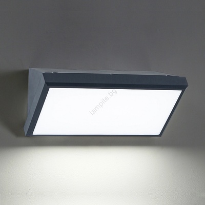 Brilagi Brilagi-LED стенно осветително тяло TRIANGLE 1xE27/6W/230V 2700-6500K IP65 антрацит (LEDBG1023A)