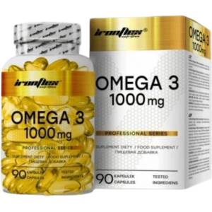 IronFlex Omega-3 1000 mg [90 Гел капсули]