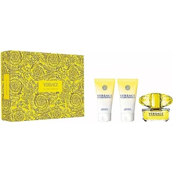 Image 1 of Versace Yellow Diamond Комплект (EDT 50ml + BL 50ml + SG 50ml) за Жени