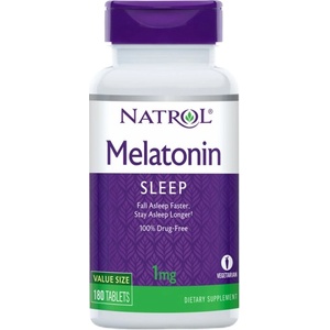 Natrol Melatonin 1 mg [180 Таблетки]