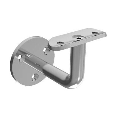 Hahn Steel Nerezový držák madla O42,4 mm pro montáž na zeď, AISI 316 - lesk