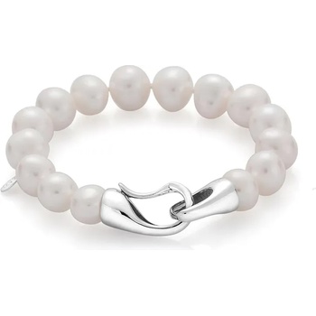 Image 1 of Swan Гривна със сладководни бели перли R1053BW Swan