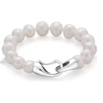 Swan Гривна със сладководни бели перли R1053BW Swan