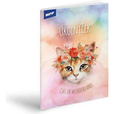 UNIPAP úkolníček A5 Cat