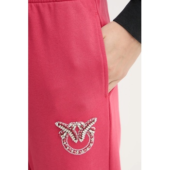 Pinko Памучен спортен панталон Pinko в червено с апликация 104790 A2G8 (104790.A2G8)