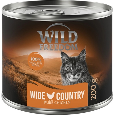 Wild Freedom Adult bezobilné Wide Country kuracie 6 x 200 g