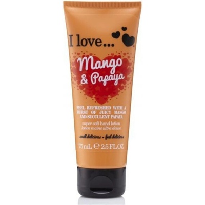 I Love Mango Papaya sprchový peeling 200 ml