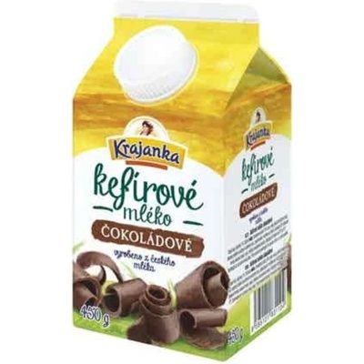 Krajanka Kefírové mléko čokoládové 450 g – Zboží Dáma