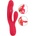 Sweet Smile Thumping Rabbit Vibrator Red