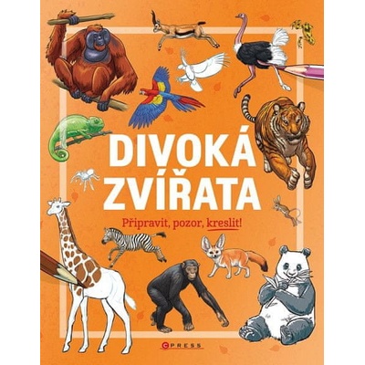 Divoká zvířata Připravit pozor kreslit!