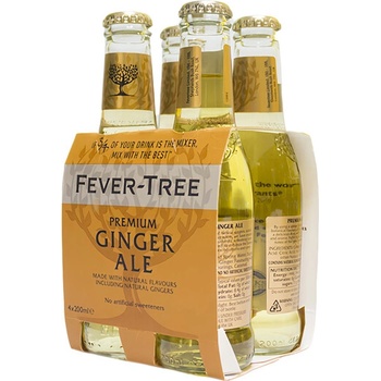 Fever-Tree Ginger Ale 4 x 200 ml